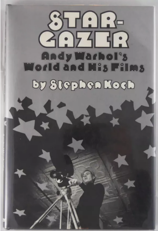 SIGNED by ANDY WARHOL! Stargazer: Andy Warhol’s World and His Films. NY by Koch F