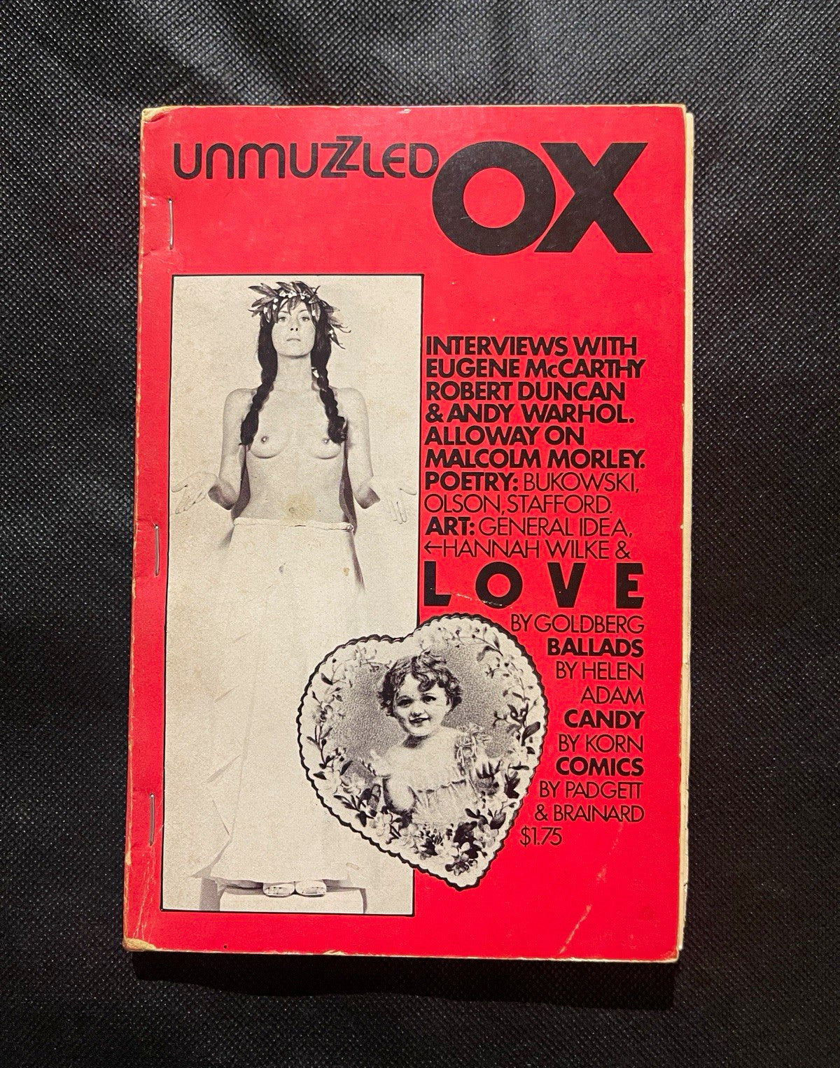 Unmuzzled Ox Magazine Vol IV No 2 1976 Andy Warhol Charles Bukowski