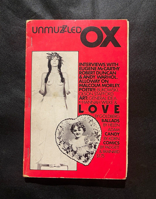 Unmuzzled Ox Magazine Vol IV No 2 1976 Andy Warhol Charles Bukowski