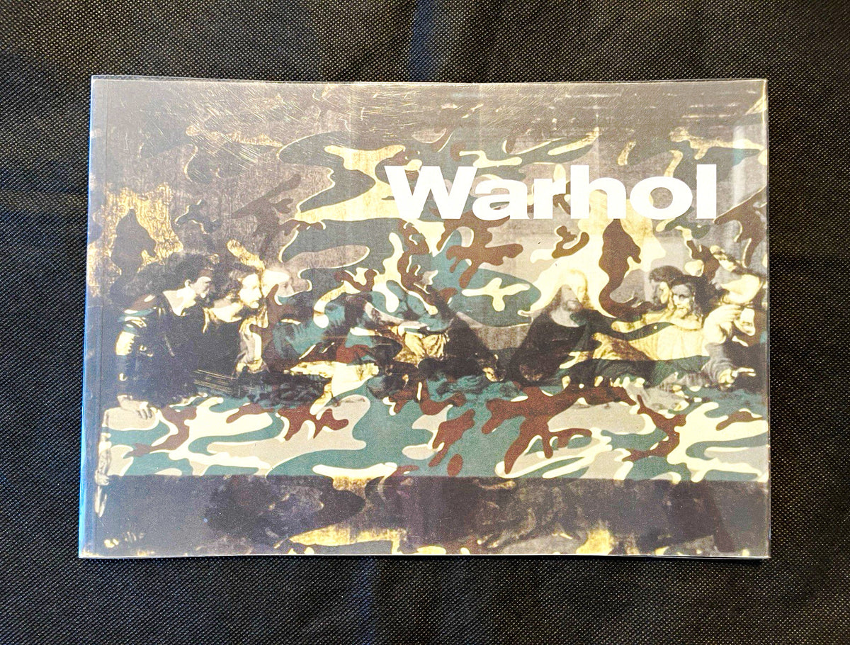 Warhol Il Cenacolo Andy Warhol Exhibition Catalog PB Italian Illustrated 1987