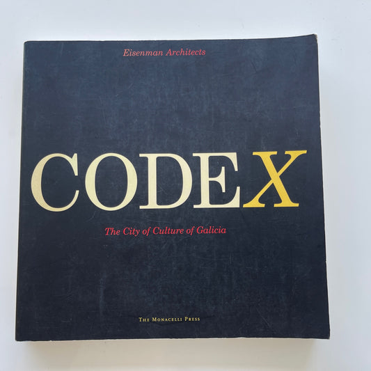 CODEX The City of Culture of Galicia RARE Signed Peter Eisenman 2005 Monacelli