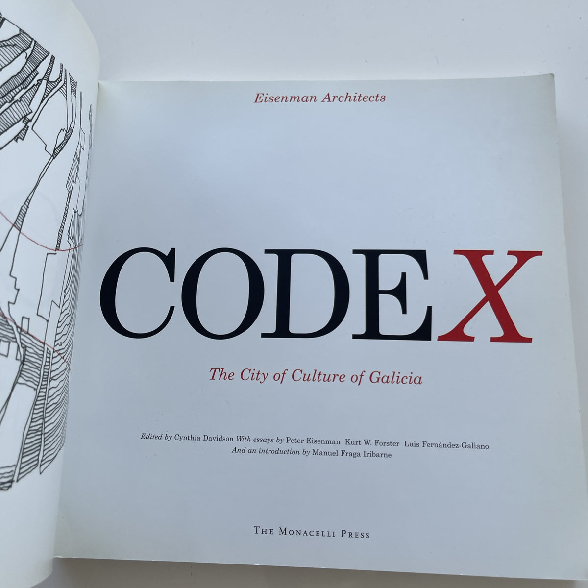 CODEX The City of Culture of Galicia RARE Signed Peter Eisenman 2005 Monacelli