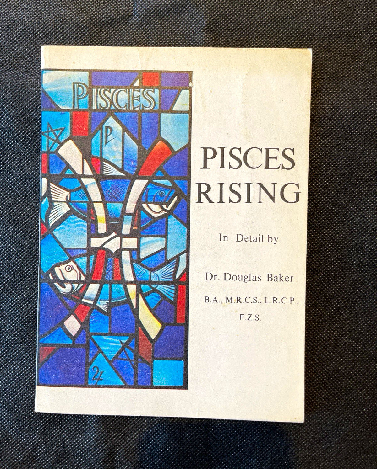 Pisces Rising (In Detail) by Dr. Douglas M. Baker Astrology PB 1981 Illus