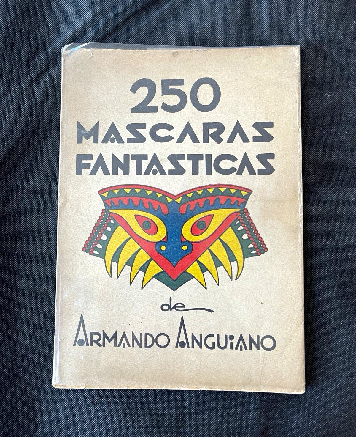 Armando Anguiano 250 Mascaras Fantasticas 1954 Editorial Easa PB Spanish Rare