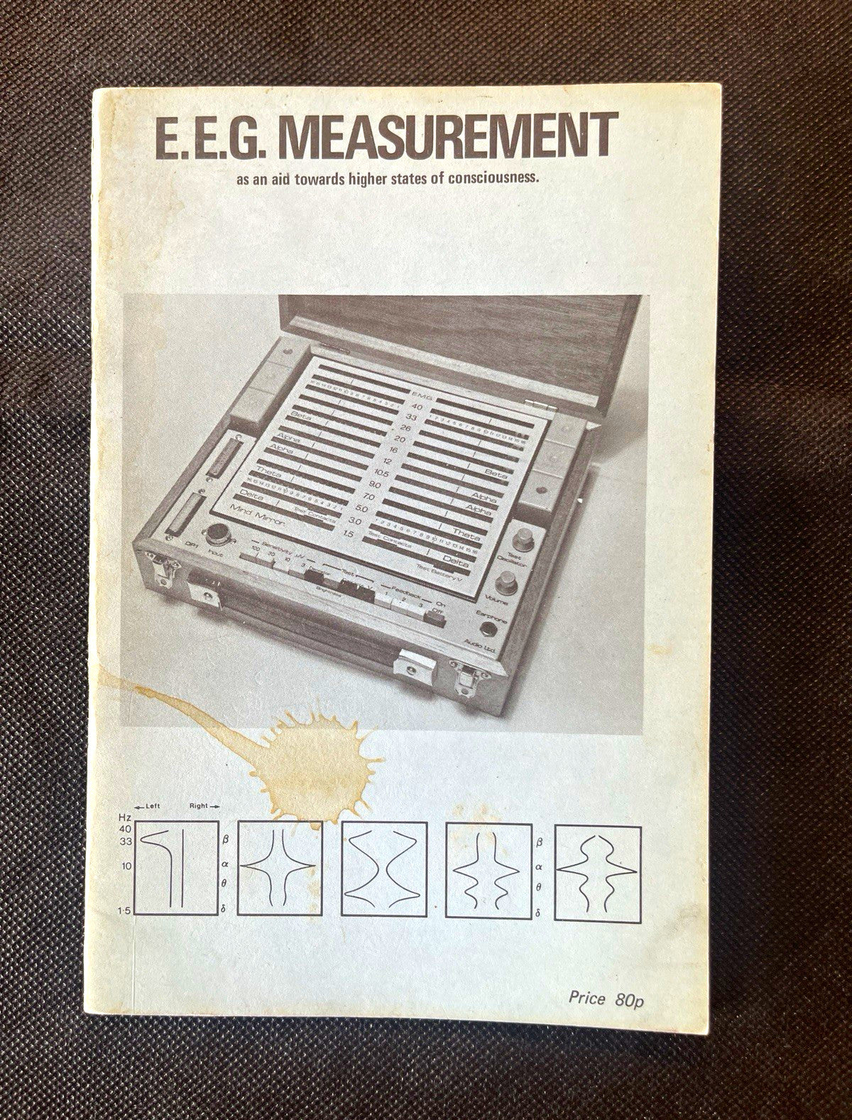 Audio Ltd E.E.G. Measurement Manual Aid Toward Higher States of Consciousness